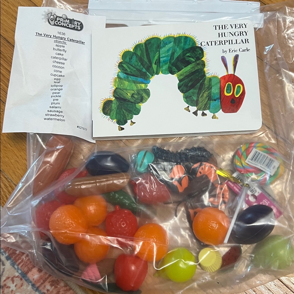 New Primary Concepts The Very Hungry Caterpillar 3D Book Set Hands-on Honeschool